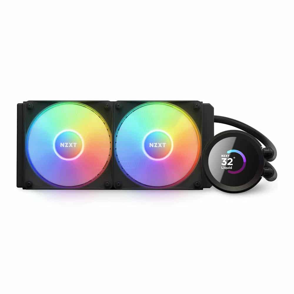 NZXT Kraken 240 RGB Black All In One 240mm Intel/AMD CPU Water Cooler (2023 Edition)